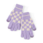 Load image into Gallery viewer, Checkered Touchscreen Gloves
