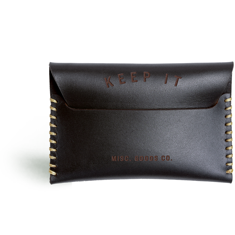 MISC. GOODS CO. LEATHER WALLET