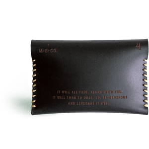 MISC. GOODS CO. LEATHER WALLET